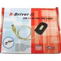 Converter Kabel USB 2.0 To IDE + SATA Adapter R DRIVER III