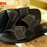 SANDAL KICKERS CASUAL SLOP PRIA KULIT ASLI 5 VARIAN FREE KAOS KAKI