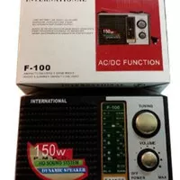 Radio Jadul International 150w 5 Band Radio AM FM TV Dan SW1-2