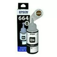 Epson Tinta Refill Original T6641 - Black - 70ML