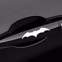 Stiker Handle Pintu Mobil Super Hero Batman Car Handle Sticker Decal 2