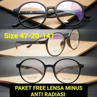 Frame Kacamata CK 5001 Kacamata Baca Minus Gaya Paket Lensa Murah