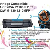 Toner Cartridge Compatible HP85A - HP LaserJet: P1100/P1102/P1102W/M1130/1210MFP