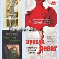 Paket Bundling 3pcs novel Threes Emir Nyonya besar metropolitan true