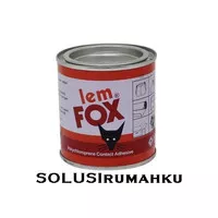 Lem FOX 185 Gram Lem Kuning Fox Lem Kayu Lem Kulit Lem Karet Plastik
