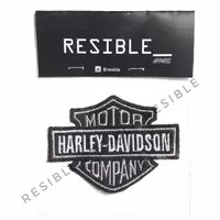 Harley Davidson Motor Grey patch emblem bordir badge