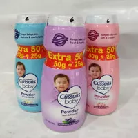 Cussons Baby Powder 50gr bonus 25gr / Bedak Bayi Cussons
