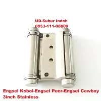 Engsel Koboi-Engsel Peer-Engsel Cowboy 3inch Stainless