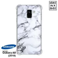 Casing Case Marble White Samsung Galaxy A3 A7 2017 A8 2018 Anti Crack