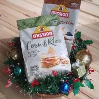 Mission Corn & Rice Tortilla Chips Makanan Ringan Olahan Jagung Beras