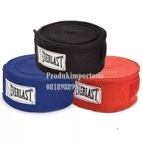 Hand wrap Everlast Muay Thai Boxing Handwrap Kain Tinju Boxing Fitnes