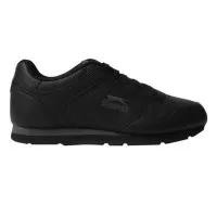 Sepatu Slazenger Classic Mens Buchloe - Black Charcoal