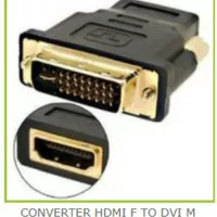 Gender konverter DVI 24+5 to HDMI