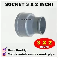 Socket Overloop 3 X 2 Inchi - Sambungan Pipa Perlop PVC