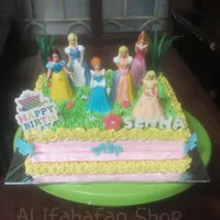 Kue ultah princess/kue ulang tahun princess/princess cake