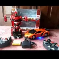 Mobil Remot Mainan RC Bisa Berubah Jadi Robot Termurah Dan Terlaris