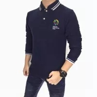 SALE PROMO Polo Shirt Pria panjang / Kaos Polo Kerah Wangki Shirt