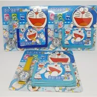 Jam tangan+Dompet Doraemon/ Jam tangan Dorameon/ Jam Tangan anak