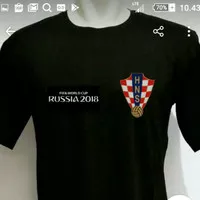 KAOS/BAJU/TSHIRT CROATIA FIFA WORLD CUP 2018 RUSIA TERBARU