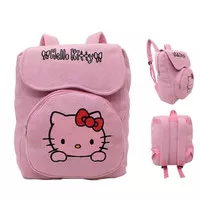 Tas Anak Sekolah SD Karakter Hello Kitty Lucu - Tas Anak Cewek