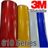 Scotchlite Skotlet 3M 610 Stiker Safety Sign Marka Jalan Original 3M