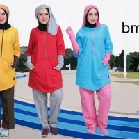 Believe BMS 08 Muslim Sport / Setelan Baju + Celana Olahraga Wanita