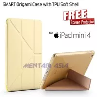 Flipcover for iPad Mini 4 - SMART Origami Case FREE SP