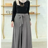 KULOT CREPE SIZE XL / CELANA KULOT CREPE IMPORT JUMBO ( 5 WARNA )