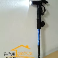 Senter LED Kompas Trekking Pole-Tongkat Gunung-Hiking-Rumah Grosir-