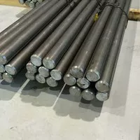 As S45C D 60mm X 25cm round bar besi baja logam carbon rod batangan 60