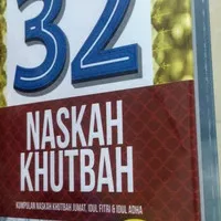 Buku 32 Naskah Khutbah Original 100%