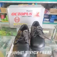 OX301 OCTOPUS SEPATU SAFETY INDUSTRIAL SHOES OX 301 OCTOPUS HITAM SNI