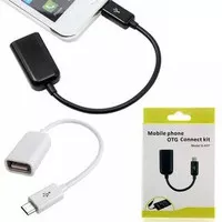 OTG Kabel Cable OTG Multifunction Smartphone Converter Micro USB Hitam