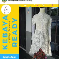 kebaya nusantara KEBAYA IJAB PUTIH kebaya brokat pengantin