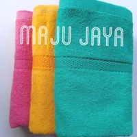 Handuk MUTIA 50x100 cm (Handuk TANGGUNG) warna pink, kuning, hijau