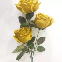 Rose Gold Artificial / Bunga Mawar Gold