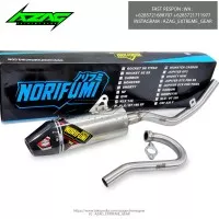 NORIFUMI MONSTER CARBON STAINLESS KLX & DTRACKERS