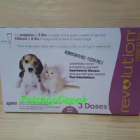 Revolution Obat Kutu Kucing / Kitten / Anjing Puppy / Cat / Dog Tube