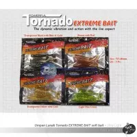 Umpan Lunak Tornado EXTREME BAIT soft bait - Ultra Light Lure no kail