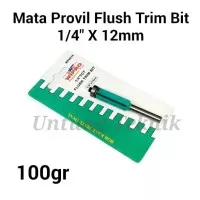 Flush Trim Bit Wipro Mata Profil Router Straight Bit Bearing 12mm