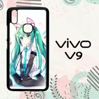 Casing Vivo V9 Custom HP Hatsune Milk Anime Girl L0661