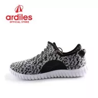 Ardiles Men Articuno Running Shoes - Grey Black - Grey Black, 39