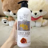 forbis curly hair 550ml. Shampo anjing kucing bulu keriting. Dog cat