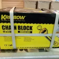 Chain Block krisbow (1Ton x 2.5M)