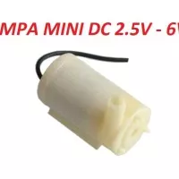 Pompa Air DC Celup Dorong Mini Micro Submersible Water Pump Motor 6V