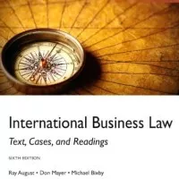 International Business Law : Text, Cases, and Readings 6th edition