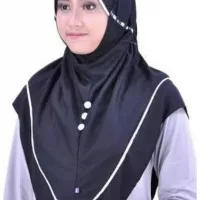 Kerudung rabbani great new innova size M original jilbab instan
