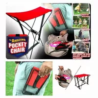 Mini Pocket Chair Kursi Lipat Mini Portable Pocket Chair