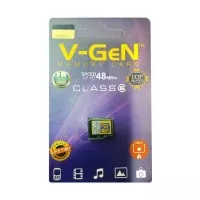 V-GEN MicroSD Memory Card [16 GB/Class 6/48 Mbps]