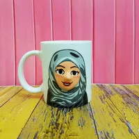 Mug Patung 3D/telanan/mug/hadiah/kado/souvenir/handmade/wisuda/wedding